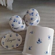 set accessori bagno ceramica usato