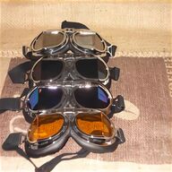 occhiali moto vintage usato