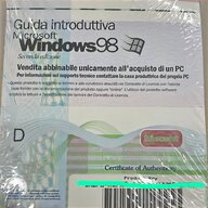 windows 98 italiano usato