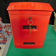 cassetta postale rossa usato