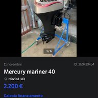 mercury 40 70 usato