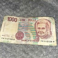 500 lire banconota usato