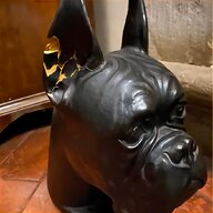 boxer dog statue usato