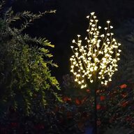 albero luminoso led usato