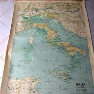 carte geografiche vintage usato