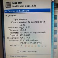 batteria macbook 13 bianco usato