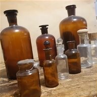 vecchie bottiglie vetro soffiato usato