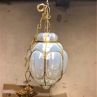 lampadario vetro murano usato
