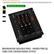 behringer nox 606 usato
