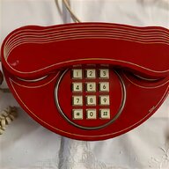 telefono vintage rosso usato