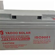 batteria solare 100ah usato
