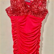 vestito rosso elegante usato