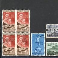 lotto collezione francobolli italia usato