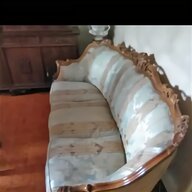 divano vintage legno usato