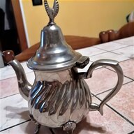 caffettiera antica argento usato