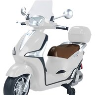 bauletto scooter bianco usato
