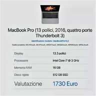macbook pro 13 usato