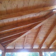 copertura tetto legno usato