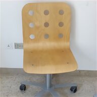 sedie girevoli legno usato