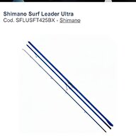 shimano super aero surf leader usato