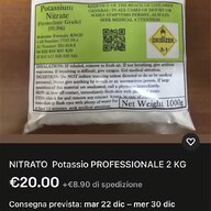 nitrato potassio usato