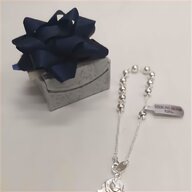 rosario argento bracciale usato