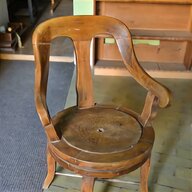 sedia girevole legno usato