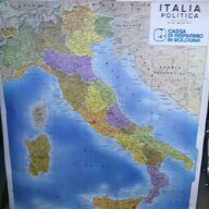 carta geografica italia usato
