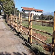 pali castagno recinzione usato