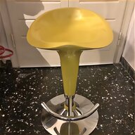 sedia vintage giallo usato