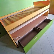 letto soppalco legno scrivania usato