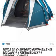 tenda campeggio 2 posti usato