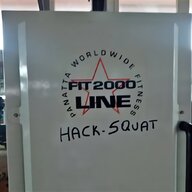 hack squat usato