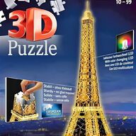 puzzle 3d eiffel usato