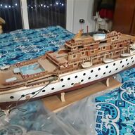 modello titanic legno usato