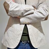 giacca uomo elegante bianca usato