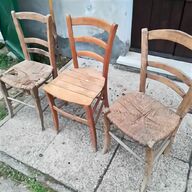 sedia paglia vecchie usato