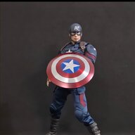 captain america hot toys usato
