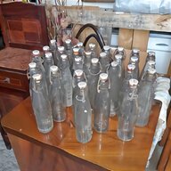 vecchie bottiglie vetro gassosa usato