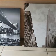 quadri new york bianco nero usato