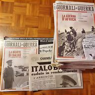 collezione giornali guerra usato
