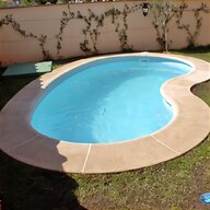 piscina gonfiabile rettangolare usato