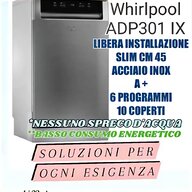 lavastoviglie whirlpool libera installazione usato