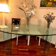 tavolo ovale cristallo usato