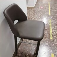 sgabello sedia ecopelle usato