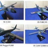 aerei militari modellini usato