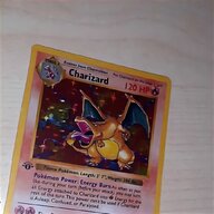 carte pokemon charizard prima edizione usato