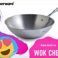 tupperware wok usato