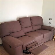divano 3 posti pelle recliner usato