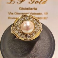 anello oro perla usato